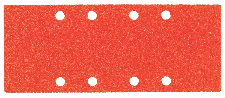 Шлифовальная бумага,лента,круги Metabo 93х230 мм 10 Шлиф.листов P80 с отв. под зажим 624828000