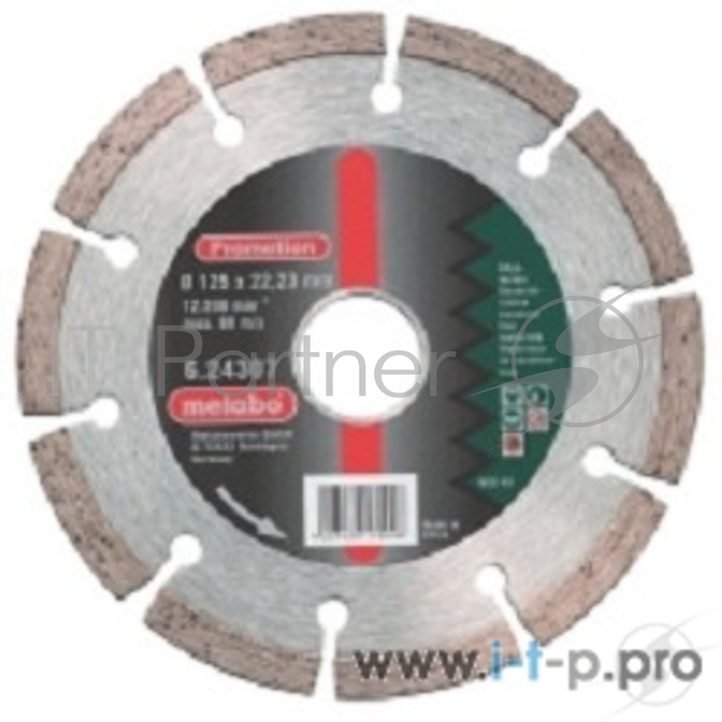 Диски отрезные, пильные, шлифовальные Metabo Алмазный круг 115x22,23 мм универсальный 624306000