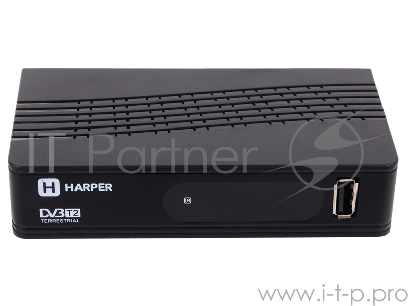 приставки HARPER HDT2-1202 {YOUTUBE, DOLBY DIGITAL, Процессор: Sunplus 1509C Разрешение видео: 480i, 480p, 576i, 576p, 720p, 1080i, Full HD 1080p Поддерживаемые форматы мультимедиа: AVI, MKV, VOB}