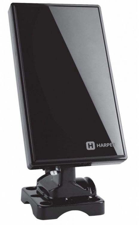 Антенны для цифровых приставок DVB-T2 HARPER ADVB-2430 {Усиление: 28 dB Сопротивление: 75 Коэффициент шума: 3 dB Длина кабеля: 2,95 м}