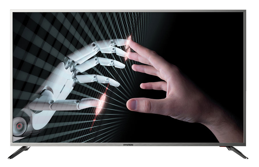 Телевизор LED 49 Hyundai H-LED49F501SS2S серебристый