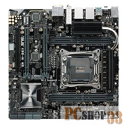 Материнская плата ASUS X99-M WS, LGA2011-V3,X99,MATX,4DIMM, RTL {5}