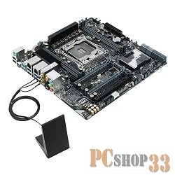 Материнская плата ASUS X99-M WS, LGA2011-V3,X99,MATX,4DIMM, RTL {5}