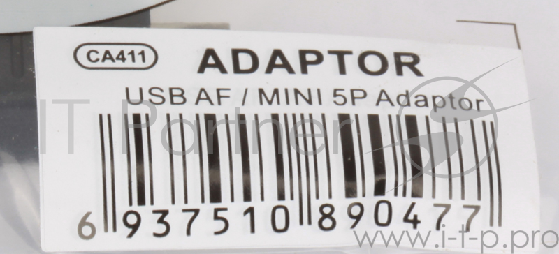 Переходник USB 2.0 Af --) miniUSB-5P VCOM {CA411}