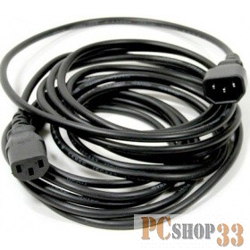 Кабель монитор - компьютер 220V (UPS -) устройство) VCOM (VDE) 3G*0.5mm (CE001-CU) 5м