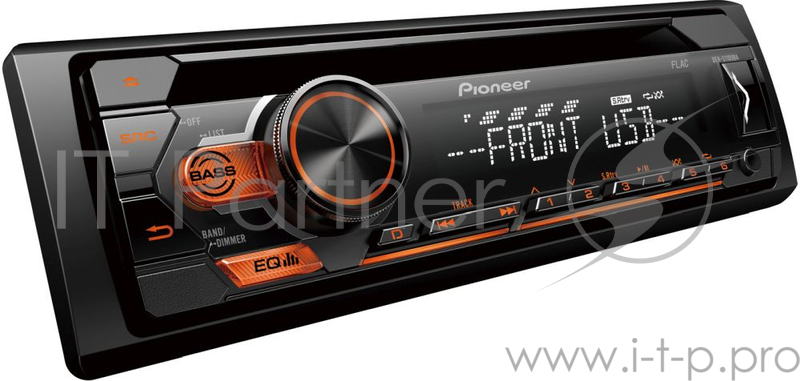 Автомагнитола CD Pioneer DEH-S110UBA 1DIN 4x50Вт