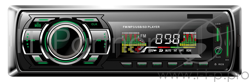 Автомагнитола Digma DCR-330MC 1DIN 4x45Вт