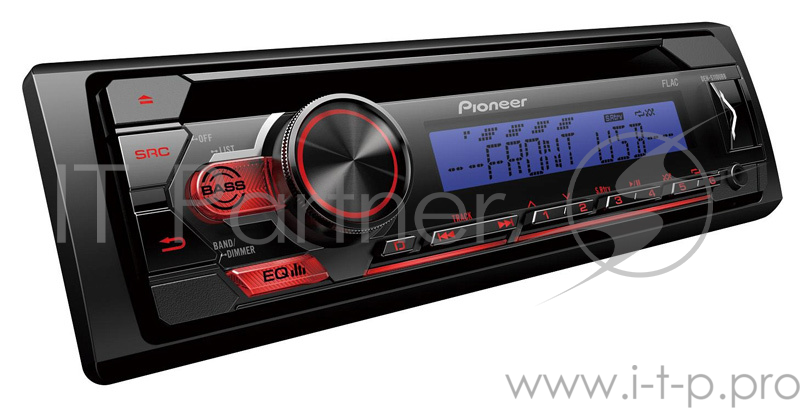 Автомагнитола PIONEER DEH-S110UBB (2019 4x50Вт MOSFET, CD-ресивер с RDS тюнером, USB, Aux-входом и поддержкой аудиофайлов FLAC, форматы WMA, MP3 и WAV. USB-порт тюнера можно использовать для подключения Android-смартфонов. Advanced Remote Control App