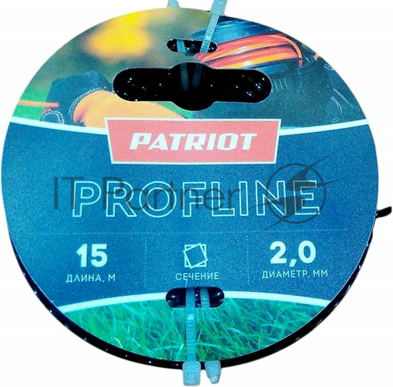Леска для садовых триммеров Patriot Profline d=3мм L=15м (805402201)