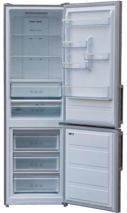 Холодильник Shivaki BMR-1881NFX нержавеющая сталь