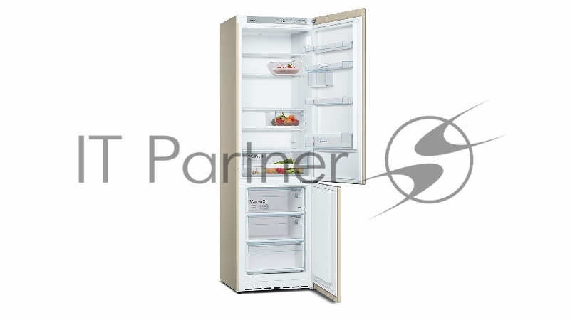 Холодильник BOSCH KGV39XK22R бежевый