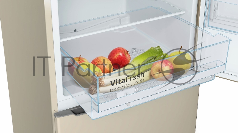 Холодильник BOSCH KGV39XK22R бежевый