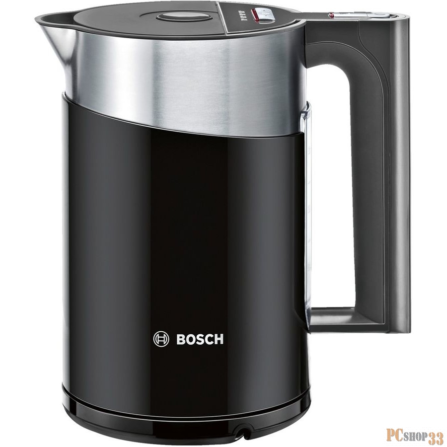 Чайник электрический Bosch TWK861P3RU 1.5л. 2400Вт черный (корпус: пластик)