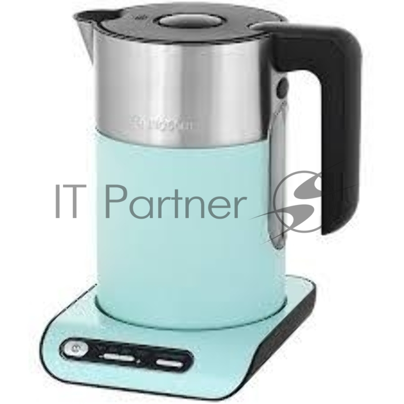 Чайник BOSCH TWK8612P 2400 Вт. 1.5 л. серебристый/зеленый