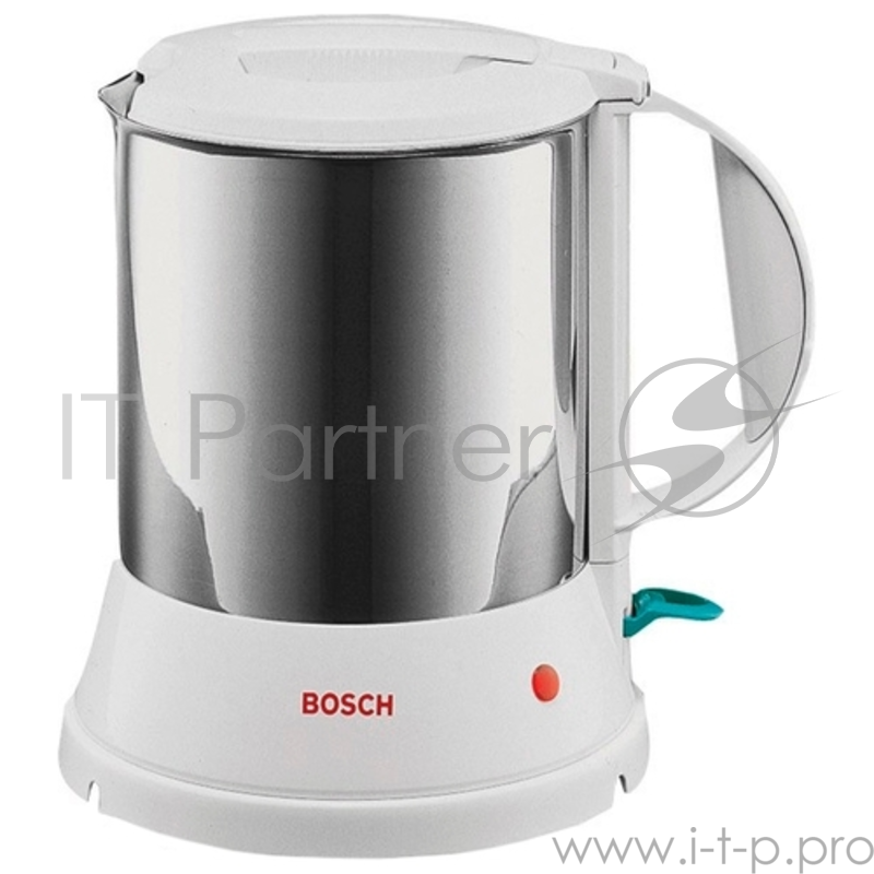 Чайник BOSCH TWK-1201 нерж. сталь/белый