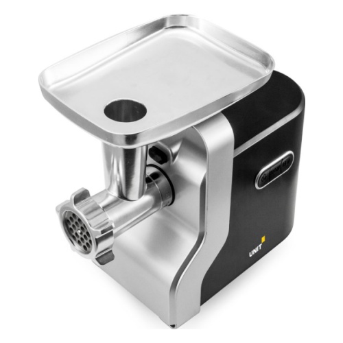 Мясорубка Электрическая UNIT UGR-465, 2000Вт, Реверс, Цвет - Черный