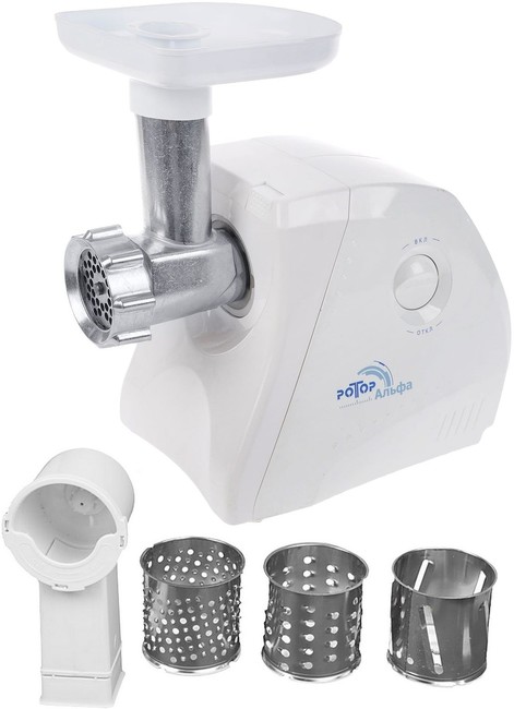 Мясорубка Ротор Альфа ЭМШ 35/250-4 белый