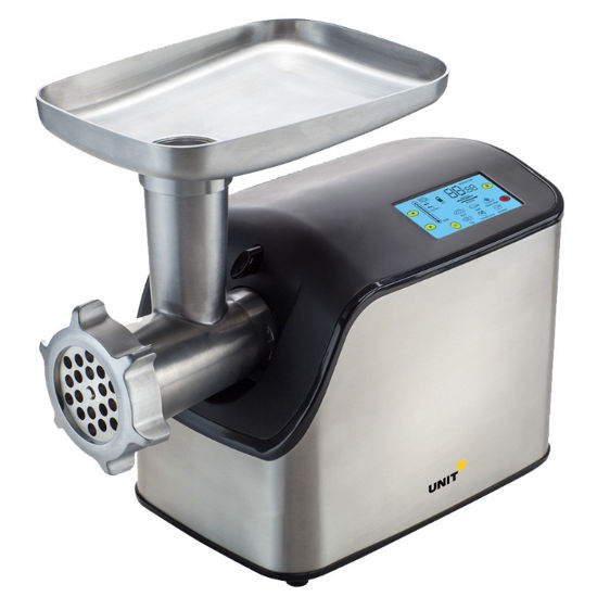 Мясорубка UNIT UGR-460 черный/серебристый