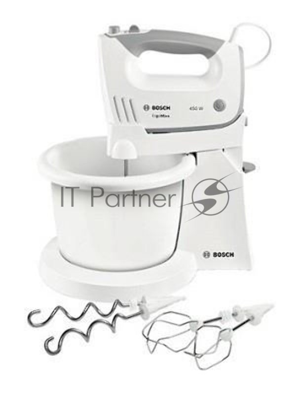 Миксер стационарный BOSCH MFQ36460 450 Вт. белый/серый