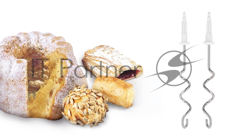 Миксер стационарный BOSCH MFQ36460 450 Вт. белый/серый