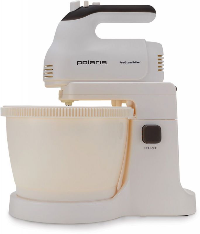 Миксер стационарный Polaris PHM 8518B, 850Вт, слоновая кость
