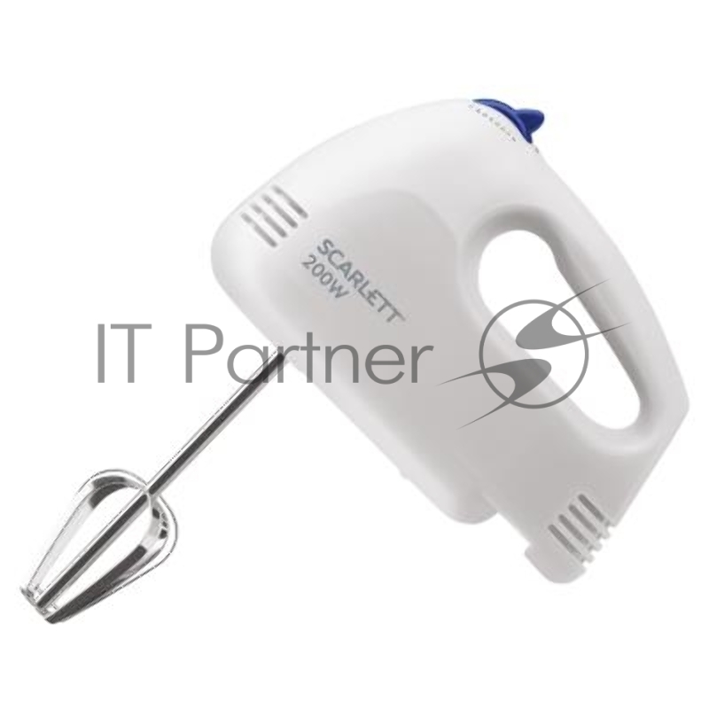 Миксер ручной Scarlett SC-HM40S03 200Вт белый/синий