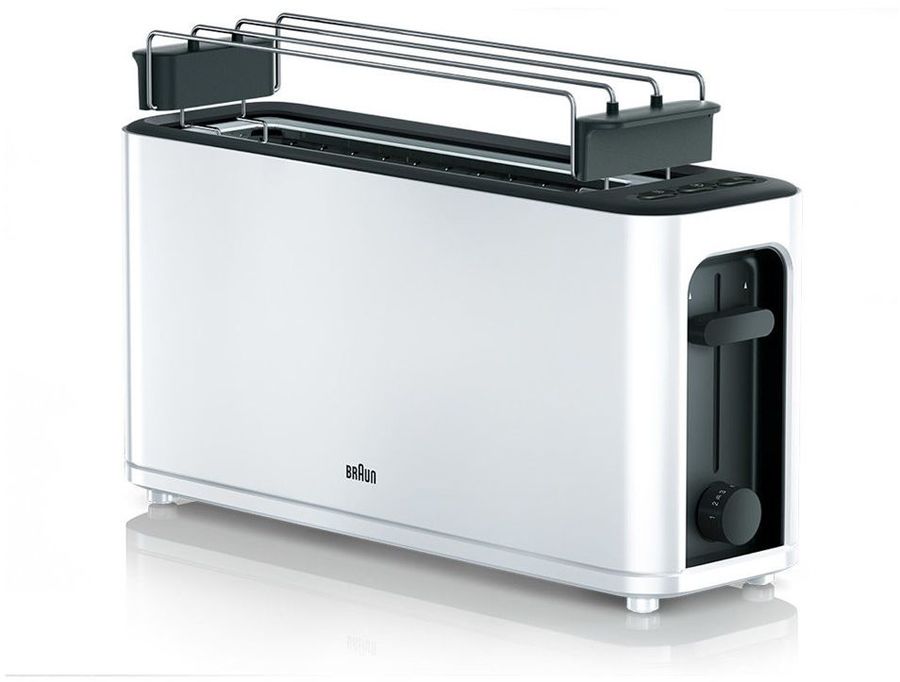 Тостер Braun HT3110 белый/черный