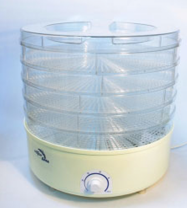 Сушилка для овощей и фруктов Ротор СШ-002 -06 с 5 прозрачными решетками (гофротара)