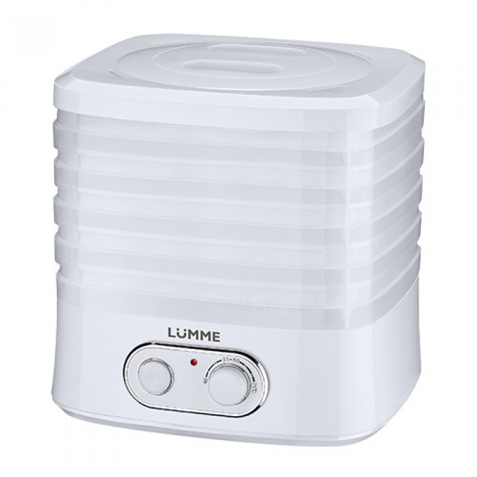 Сушилка для овощей и фруктов LUMME LU-1853 белый жемчуг