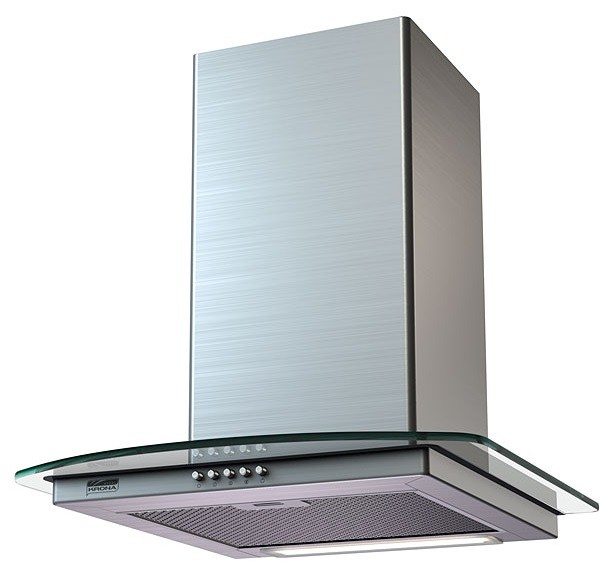 Вытяжка каминная Krona Jasmin 500 нержавеющая сталь управление: кнопочное (1 мотор)