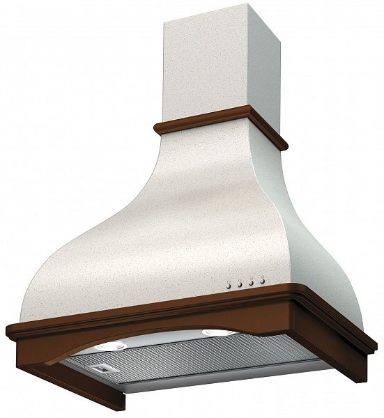 Вытяжка каминная Krona Adelia CPB 600 золотистый, управление: кнопочное (1 мотор)