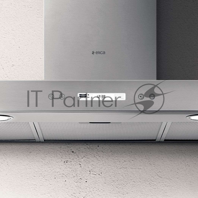 Вытяжка каминная Elica Spot Plus IX/A/90 серебристый управление: кнопочное (1 мотор)