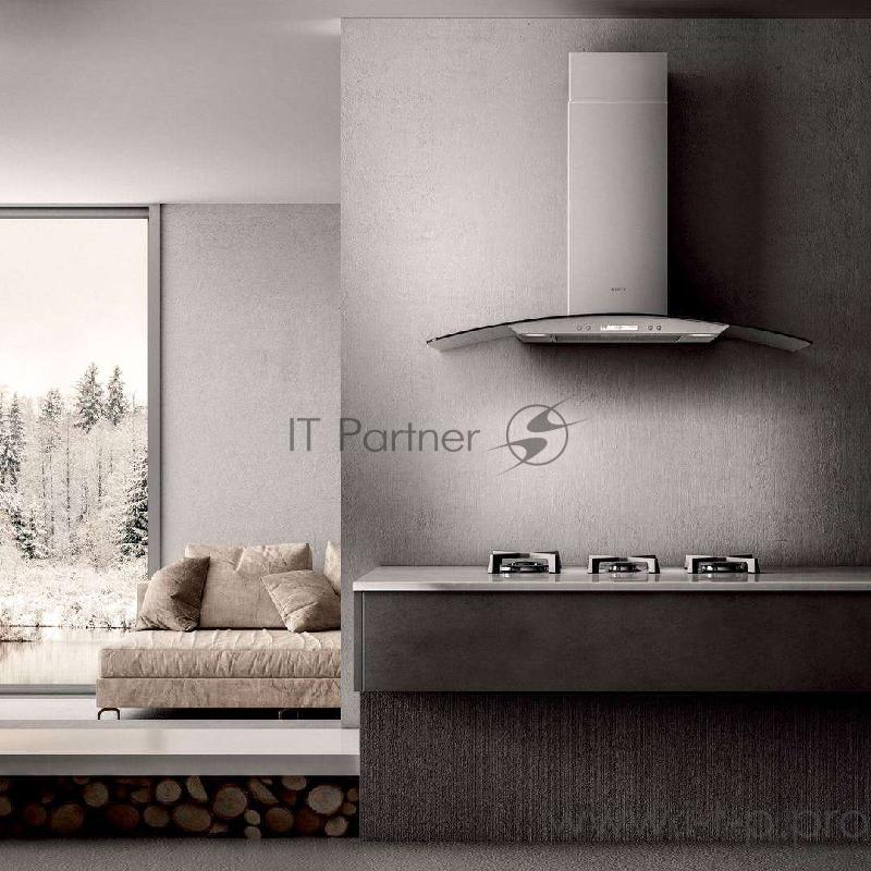 Вытяжка каминная Elica Circus Plus IX/A/90 нержавеющая сталь управление: кнопочное (1 мотор)