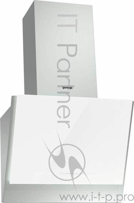 Вытяжка GORENJE WHI651S1XGW нержавеющая сталь + белое стекло