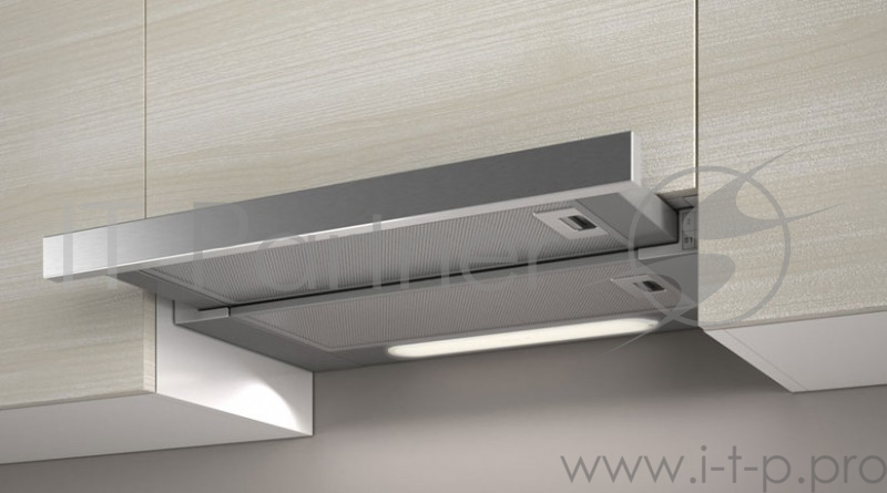 Вытяжка встраиваемая Jet Air Aurora LX/GRX/F/90 серебристый, управление: кнопочное (1 мотор)