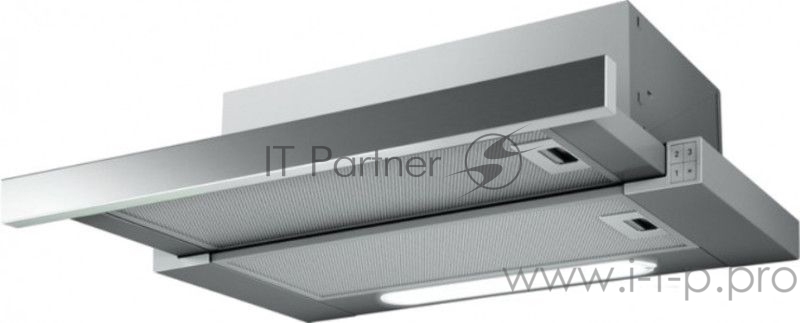 Вытяжка встраиваемая Jet Air Aurora LX/GRX/F/90 серебристый, управление: кнопочное (1 мотор)