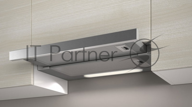 Вытяжка встраиваемая Jet Air Aurora LX/GRX/F/60 серебристый, управление: кнопочное (1 мотор)