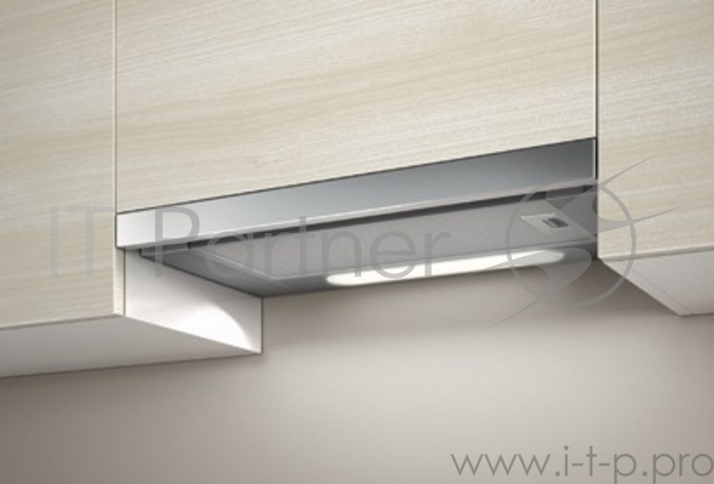 Вытяжка встраиваемая Elica Elite 14 Lux GRIX/A/60 серебристый управление: кнопочное (1 мотор)