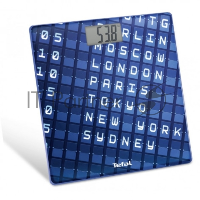Весы напольные электронные Tefal PP2100V0 макс.160кг синий