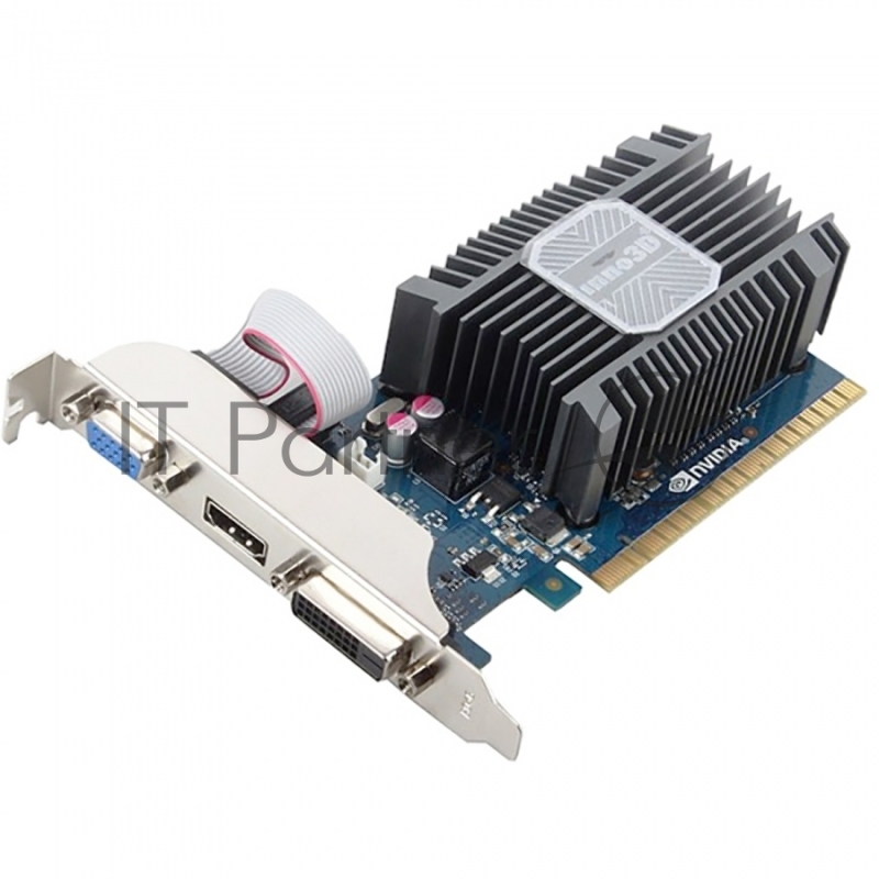Видеокарта Inno3D GT710 2Gb SDDR3 64bit VGA, DVI, HDMI (N710-1SDV-E3BX) RTL