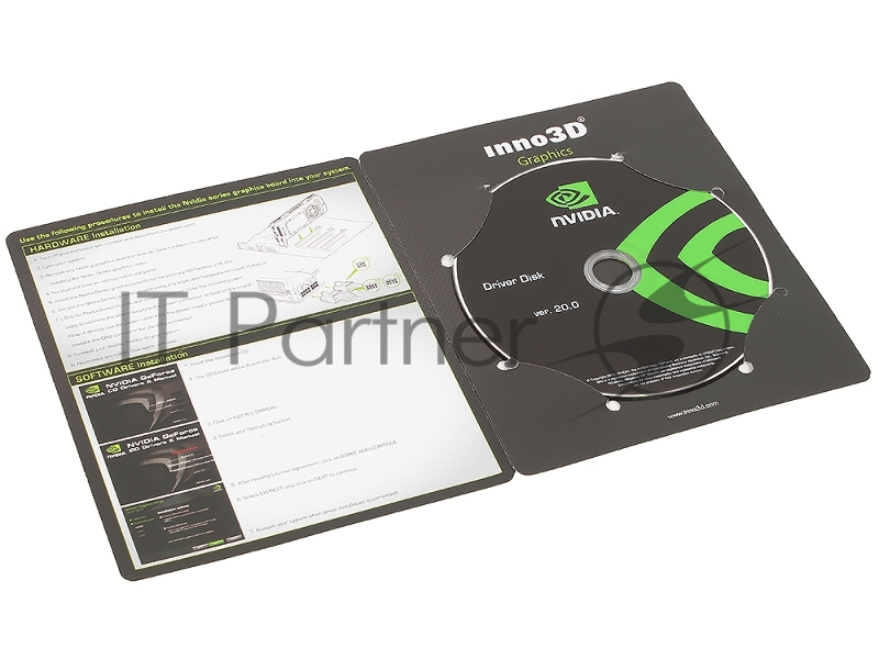 Видеокарта Inno3D GT710 2Gb SDDR3 64bit VGA, DVI, HDMI (N710-1SDV-E3BX) RTL