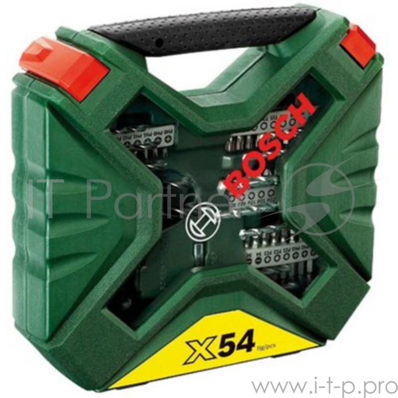 Набор бит и сверел для шуруповертов/дрелей Bosch X-line 54 (54пред.)