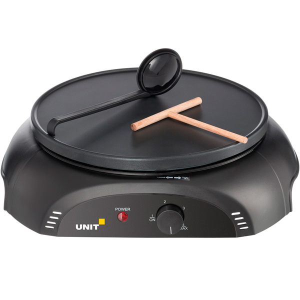 Блинница UNIT UGP-30 1000 Вт. черный