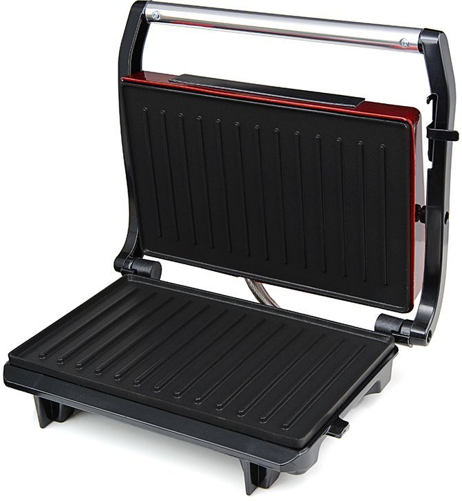 Сэндвичница Kitfort KT-1609 Panini Maker 640Вт красный/черный