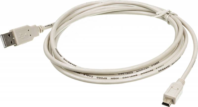Кабель USB2.0 Ningbo USB A (m)/miniUSB B (m) 1.8м (USB2.0-M5P)