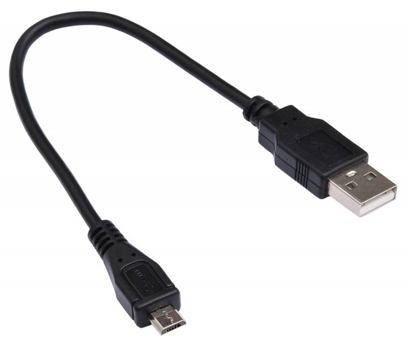 Кабель USB Buro OTG USB A (m)/microUSB (m) 0.2м