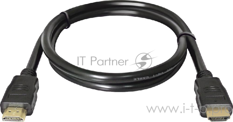 Цифровой кабель HDMI-03 HDMI M-M, ver 1.4, 1.0 м