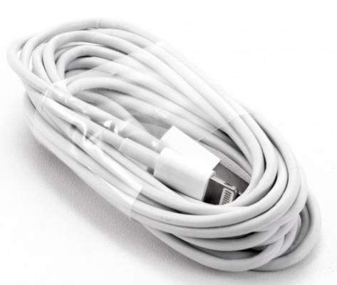 Кабель Gmini GM-DC-300W-3M, USB-Lightning, 3м, белый