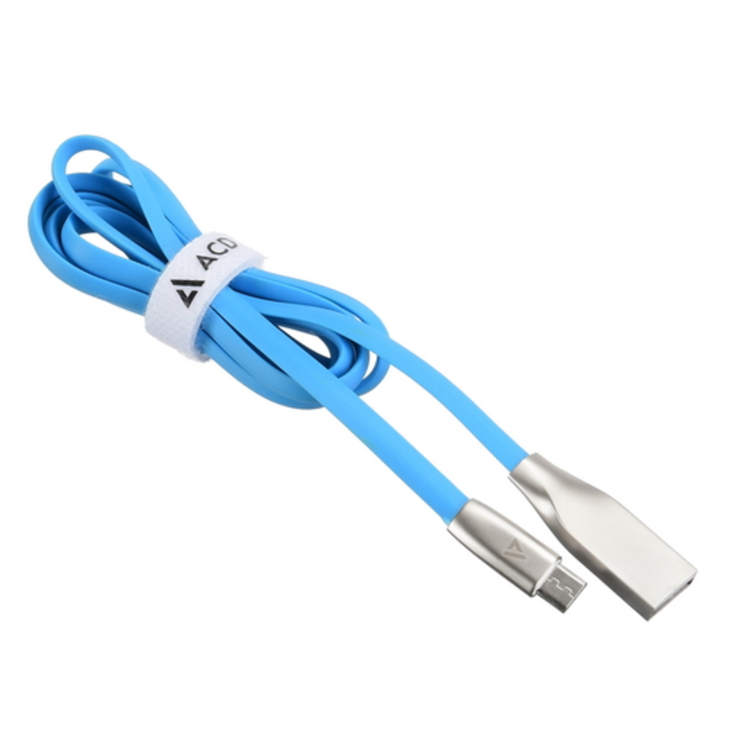 USB кабель ACD-Infinity MicroUSB ~ USB-A TPE, 1.2м, синий (ACD-U922-M1L)