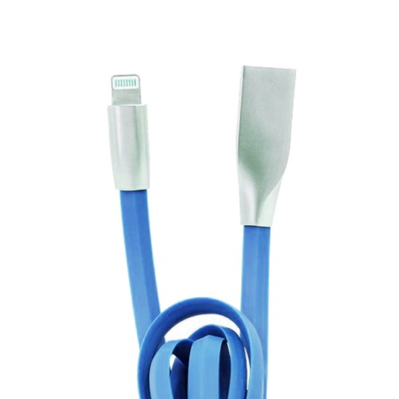USB кабель ACD-Infinity Lightning ~ USB-A TPE, 1.2м, синий (ACD-U922-P5L)